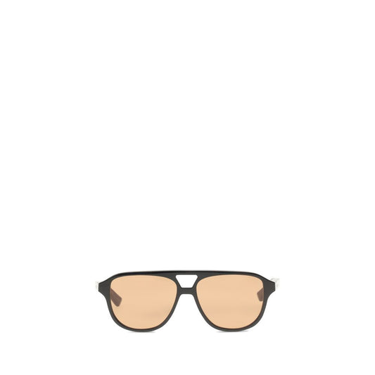 Sunglasses by Alexander McQueen for women in bos taurus suede calf leather & rhinestone black, brown & signature features an effortlessly chic with brown coloured frame detailing and for a effortlessly chic aesthetic.