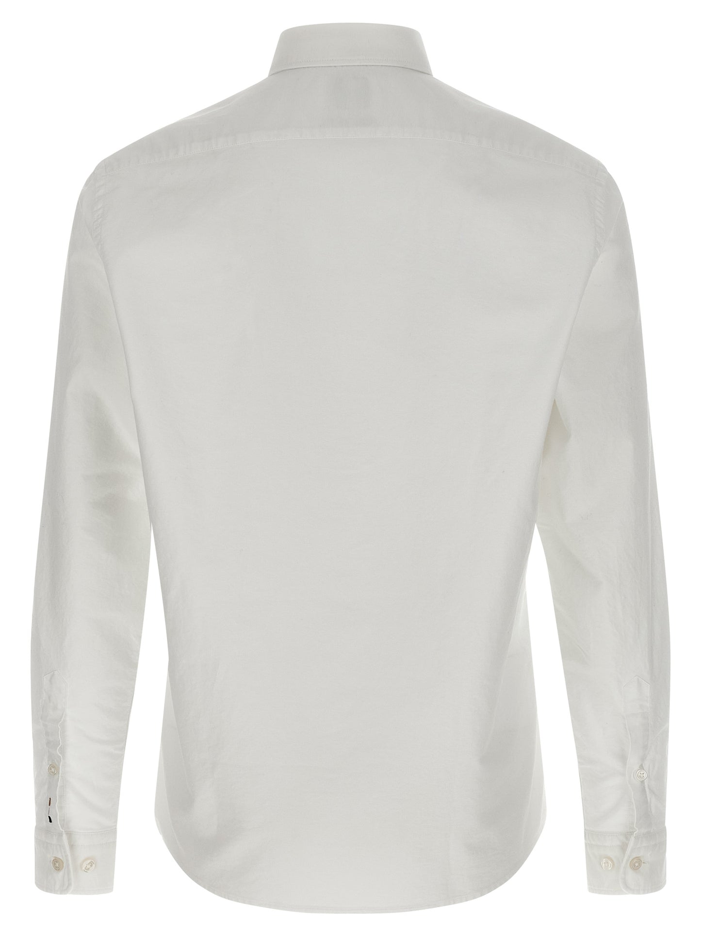 Hugo Boss White Cotton Blouse
