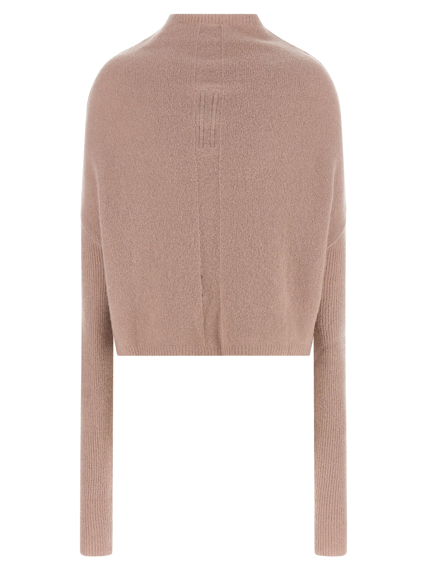 Cardigan by Rick Owens for women in cashmere multicolor features an crisp silhouette, showcasing a sophisticated high-neck neckline and detail for a truly crisp finish.