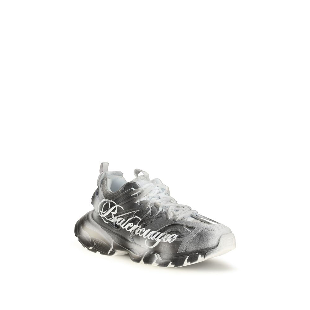 Athletic Sneakers by Balenciaga for women in polyamide polyurethane tu & polyester gray & signature presents a sleek silhouette, perfectly capturing the athletic style essence of Track Women's Athletic Polyamide Polyurethane TU & Polyester Sneakers with its sleek design and premium finish.
