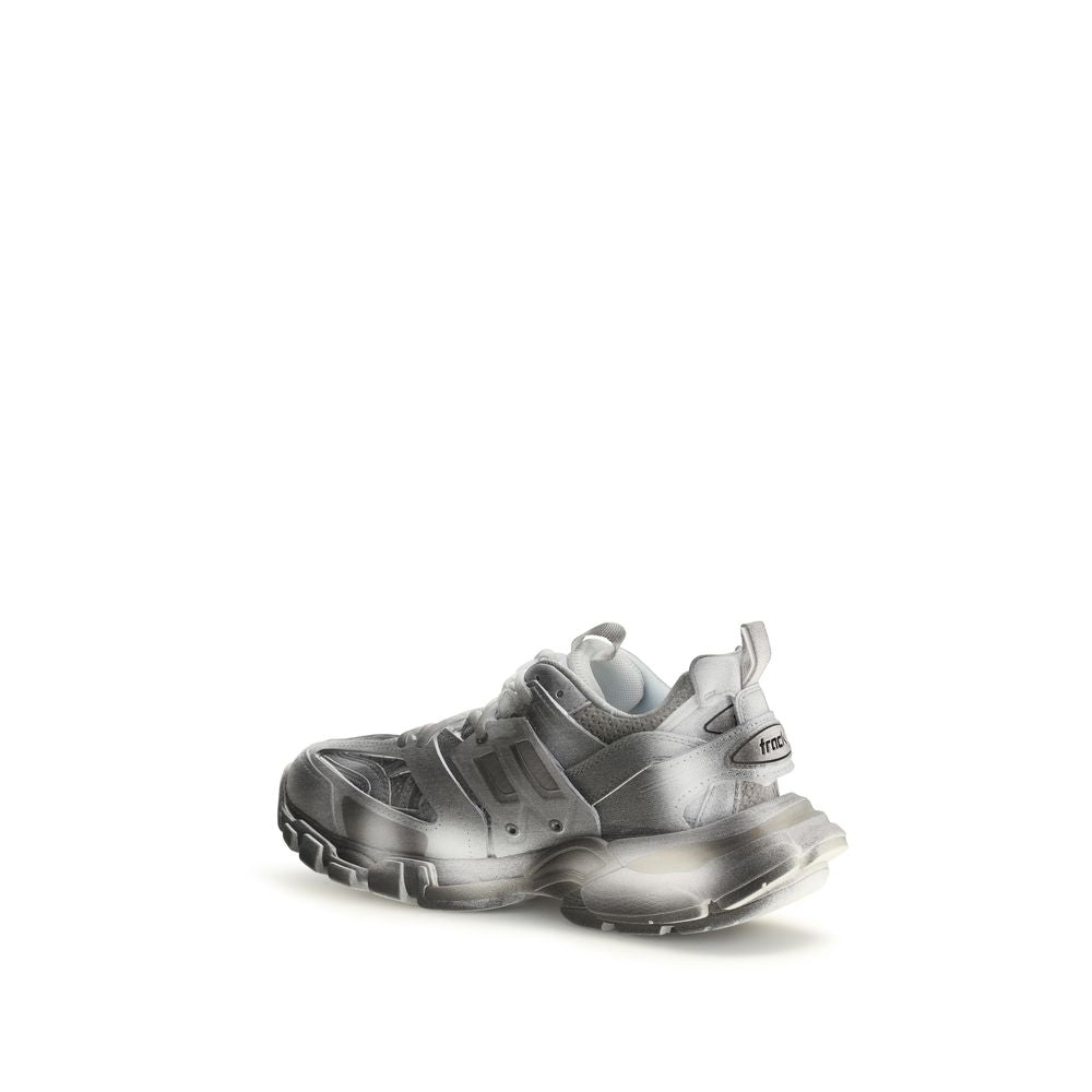 Athletic Sneakers by Balenciaga for women in polyamide polyurethane tu & polyester gray & signature features an exquisite silhouette, showcasing the premium athletic style of the Track Women's Athletic Polyamide Polyurethane TU & Polyester Sneakers with an exquisite finish.