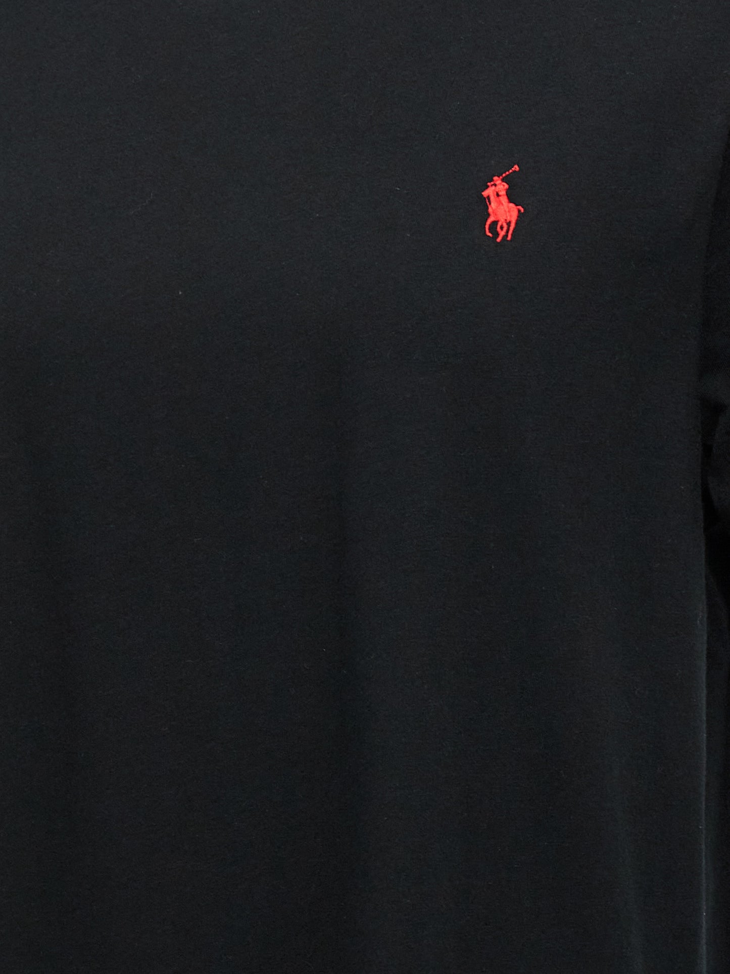 Polo Shirt by Polo Ralph Lauren for men in cotton black showcases a enviable silhouette, featuring a refined and for a enviable finish.