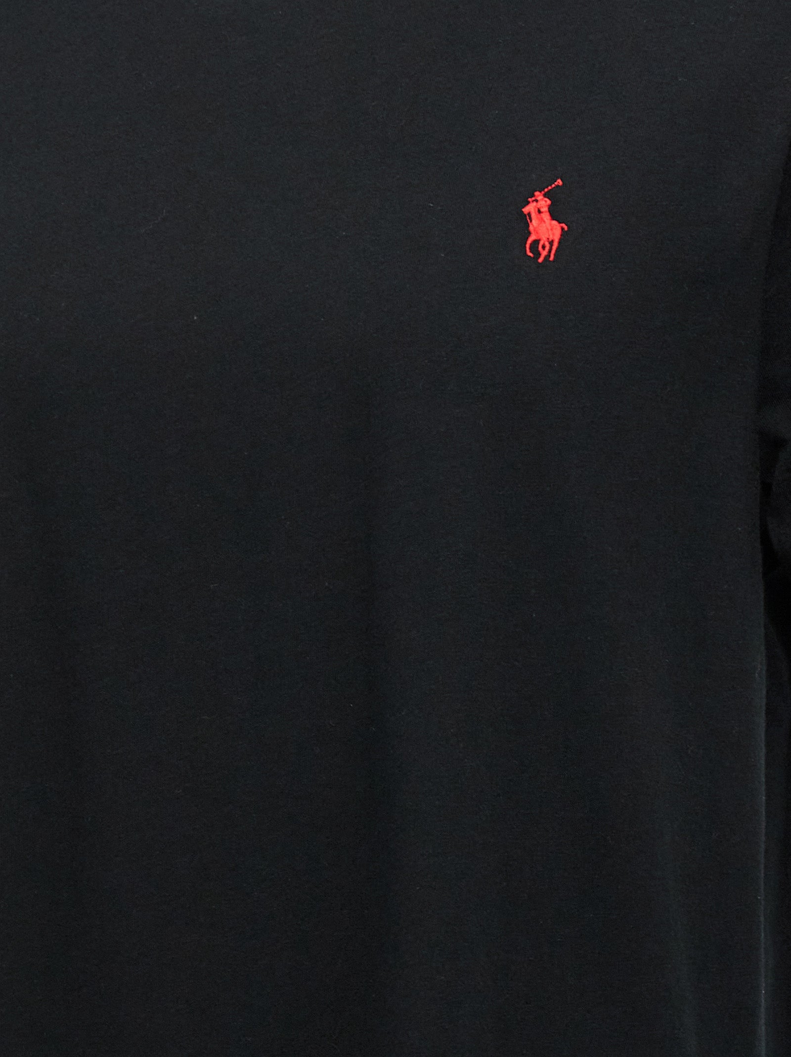 Polo Shirt by Polo Ralph Lauren for men in cotton black showcases a enviable silhouette, featuring a refined and for a enviable finish.