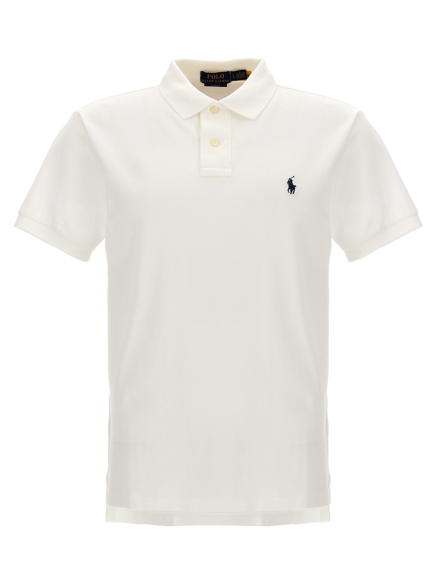 Polo Ralph Lauren Men's Slim Cotton Polo Shirt - White