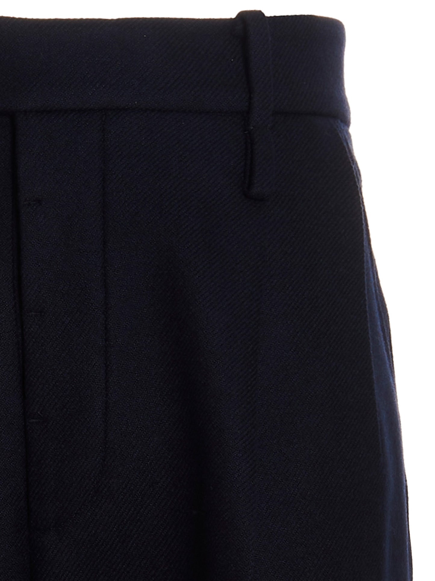 Gucci Women's Cashmere Casual Pants - Dark Blue Gold