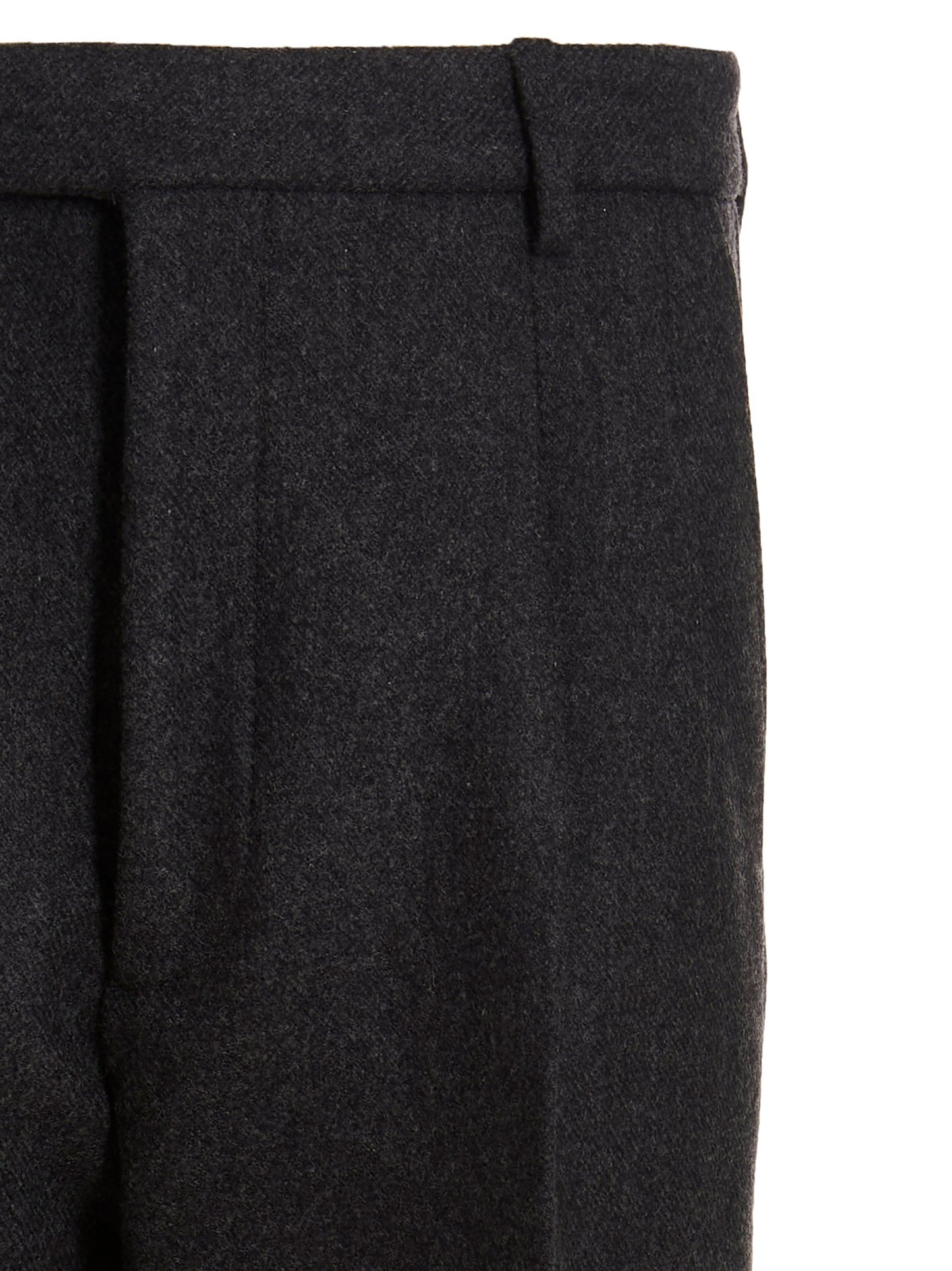 Gucci Men's Cashmere Trousers - Dark Gray Gray