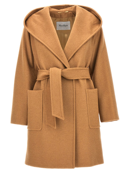 Max Mara Women's Fabric Trench Coat - Beige Camel