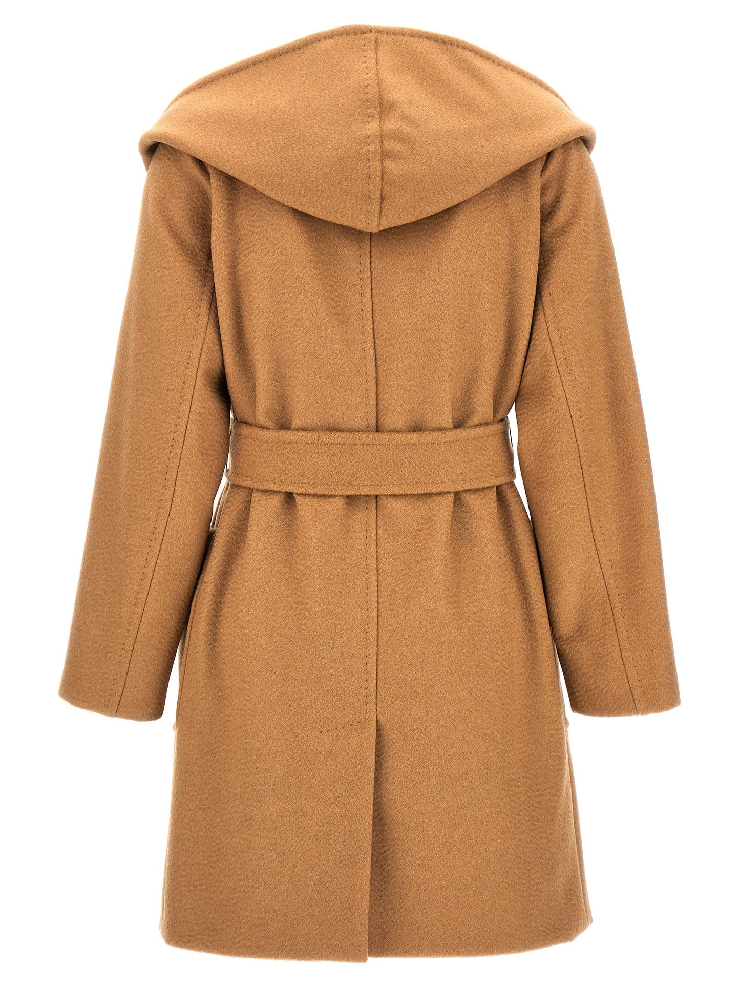 Max Mara Women's Fabric Trench Coat - Beige Camel