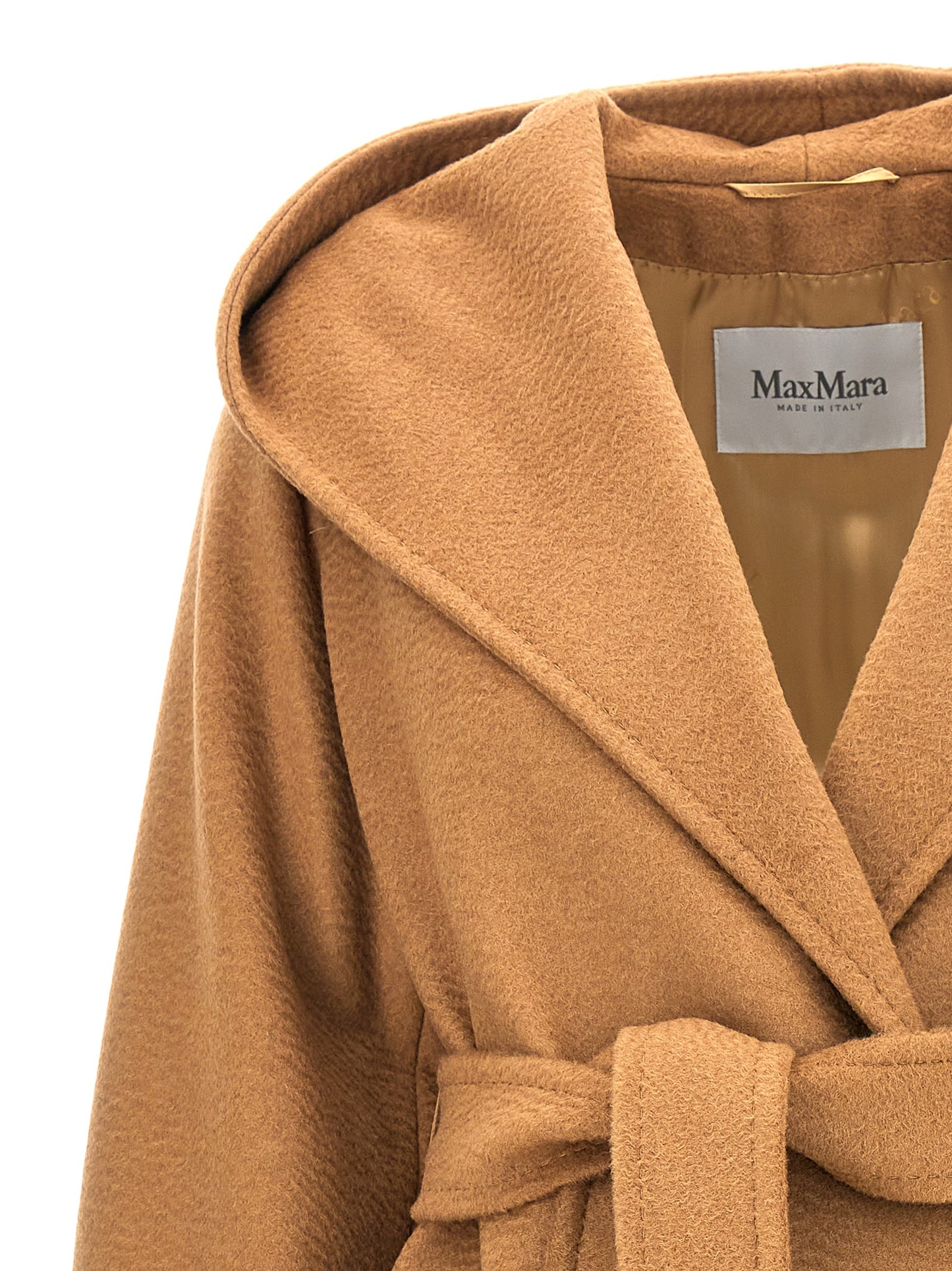 Max Mara Women's Fabric Trench Coat - Beige Camel