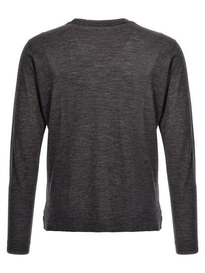 ZANONE Men's Virgin Wool Cardigan - Gray