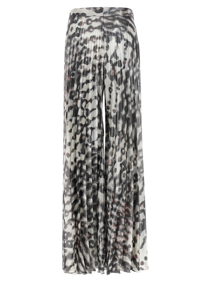 Skirt by Gianluca Capannolo for women in polyester satin multicolor features an tailored silhouette, artfully capturing the essence of Antonia Women's Pleated Polyester Satin Skirt in a sophisticated long.