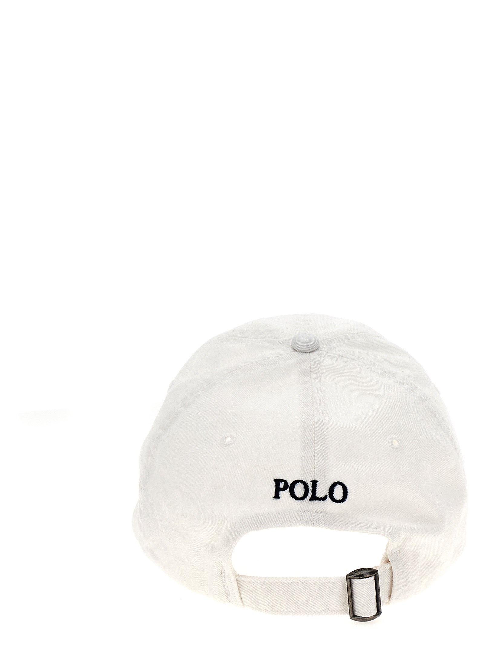 This Baseball Cap by Polo Ralph Lauren for men in cotton white presents a distinguished silhouette, meticulously showcasing the signature aesthetic and high-end profile of the Cotton Baseball Cap.