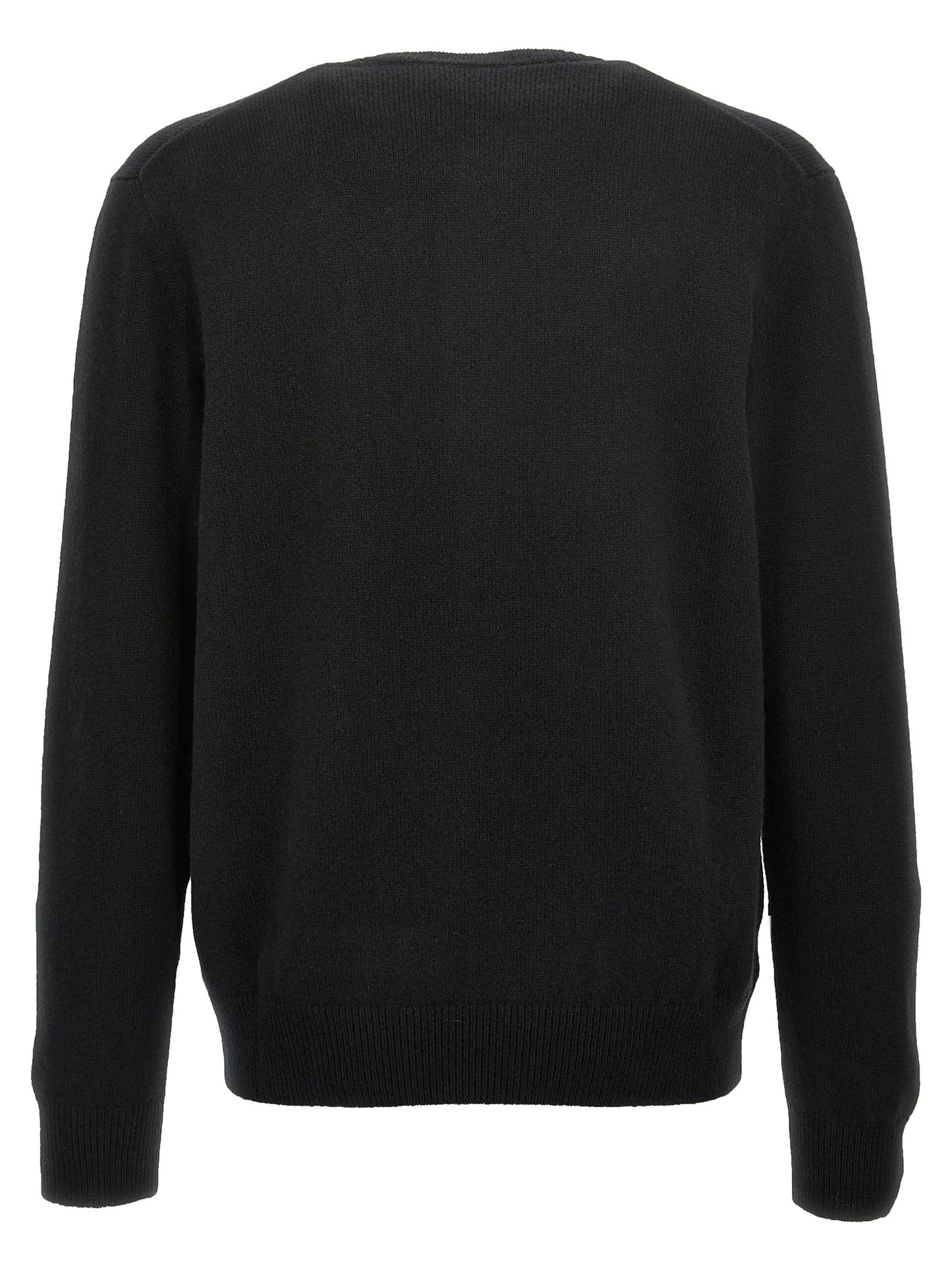 ZANONE Men's Virgin Wool Cardigan - Black
