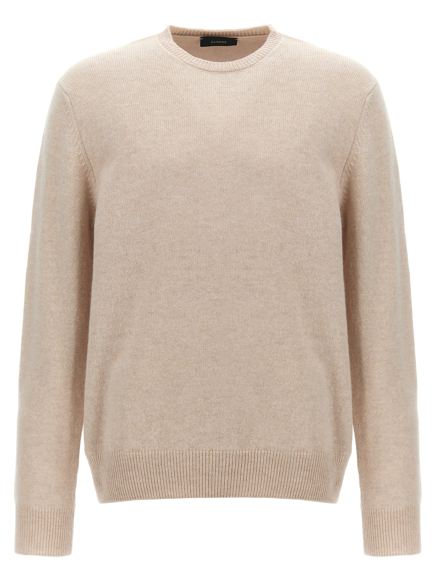ZANONE Men's Virgin Wool Cardigan - Beige