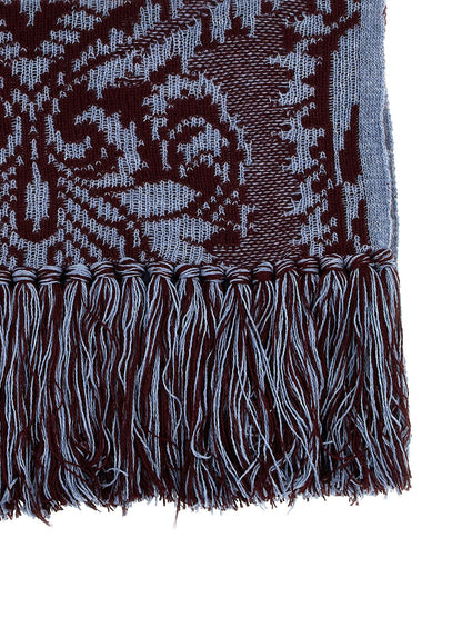 Etro Wool Scarf - Multicolor Jacquard