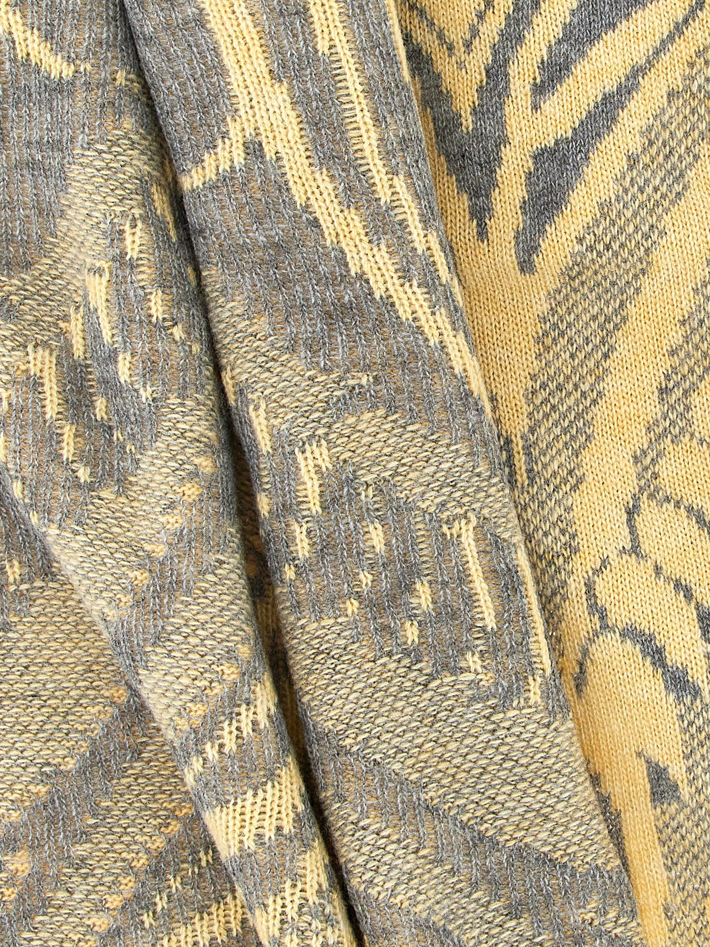 Etro Wool Scarf - Multicolor Jacquard Signature