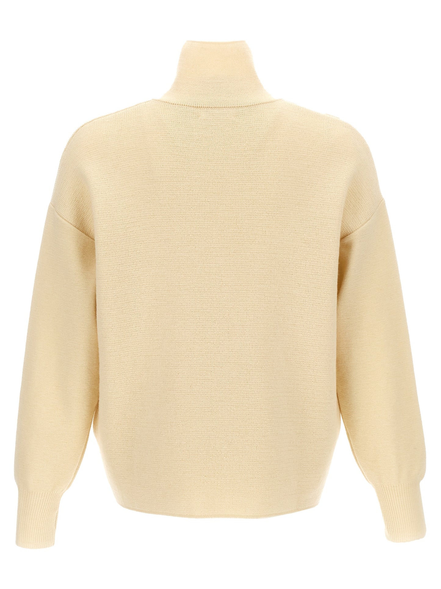 MA'RY'YA Men's Modacrylic Merino Wool Cardigan - White