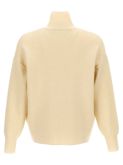 MA'RY'YA Men's Modacrylic Merino Wool Cardigan - White