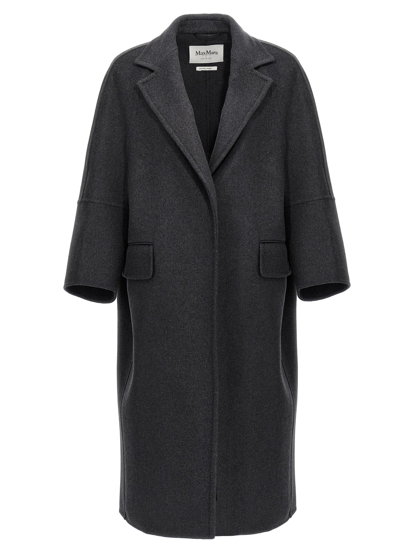 Max Mara Women's Cashmere Virgin Wool Overcoat - Gray