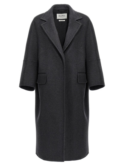 Max Mara Women's Cashmere Virgin Wool Overcoat - Gray