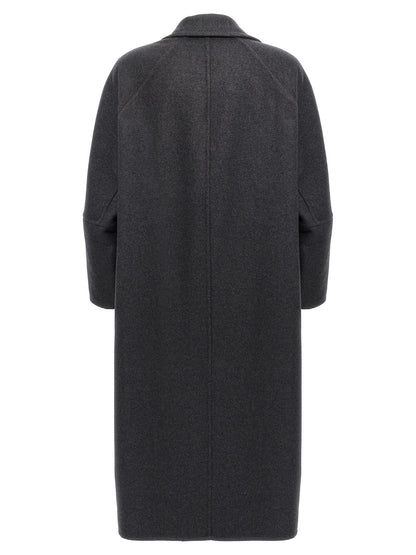 Max Mara Women's Cashmere Virgin Wool Overcoat - Gray