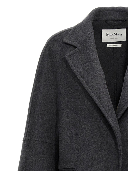Max Mara Women's Cashmere Virgin Wool Overcoat - Gray