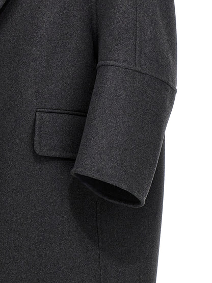 Max Mara Women's Cashmere Virgin Wool Overcoat - Gray