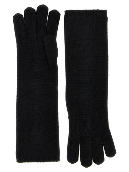Max Mara Cashmere Gloves - Black