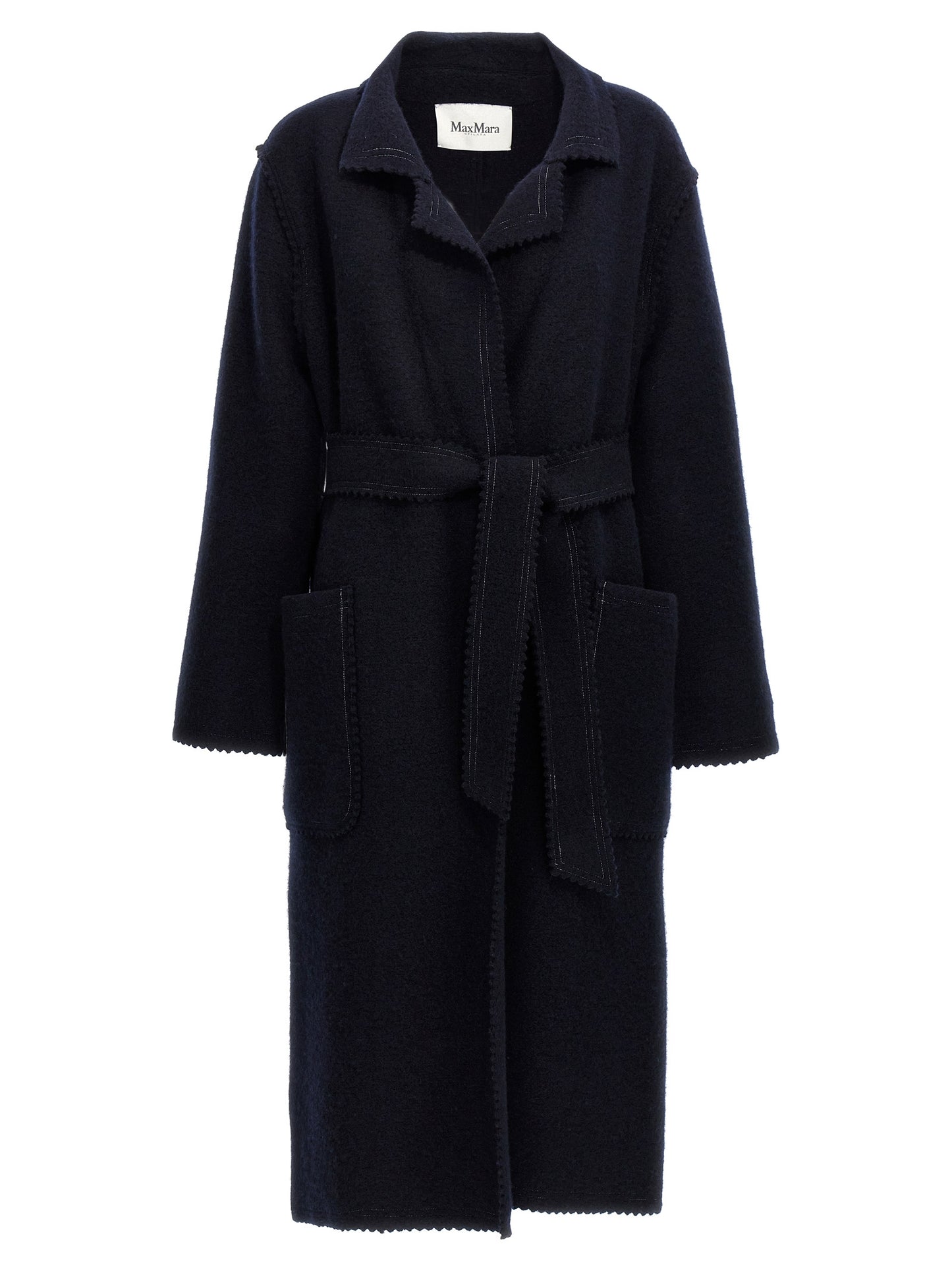 Max Mara Women's Cashmere Overcoat - Blue