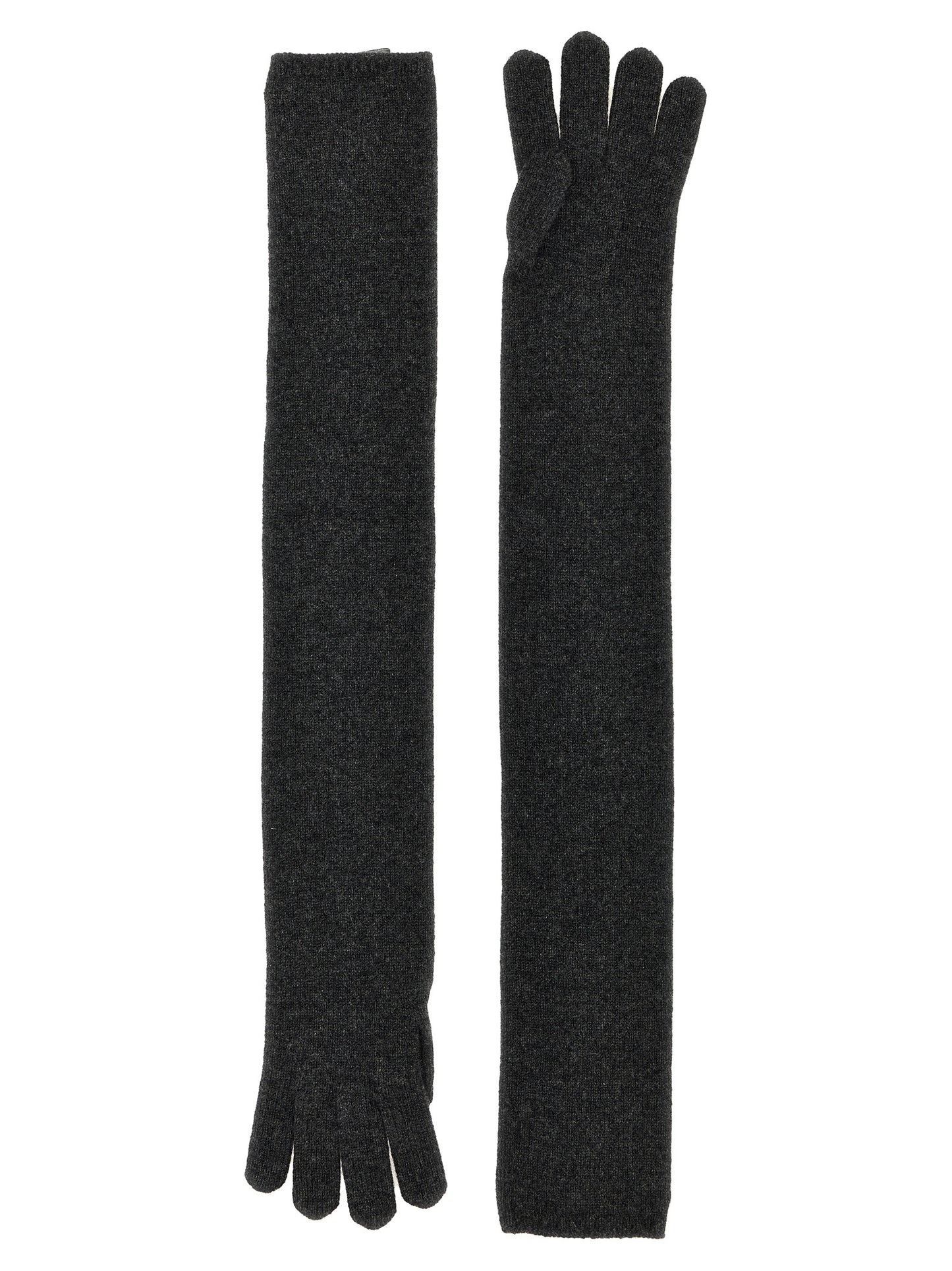 Max Mara Cashmere Gloves - Gray