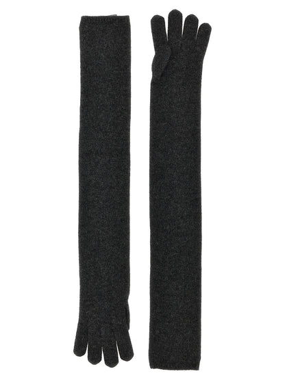Max Mara Cashmere Gloves - Gray