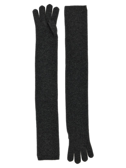 Max Mara Cashmere Gloves - Gray