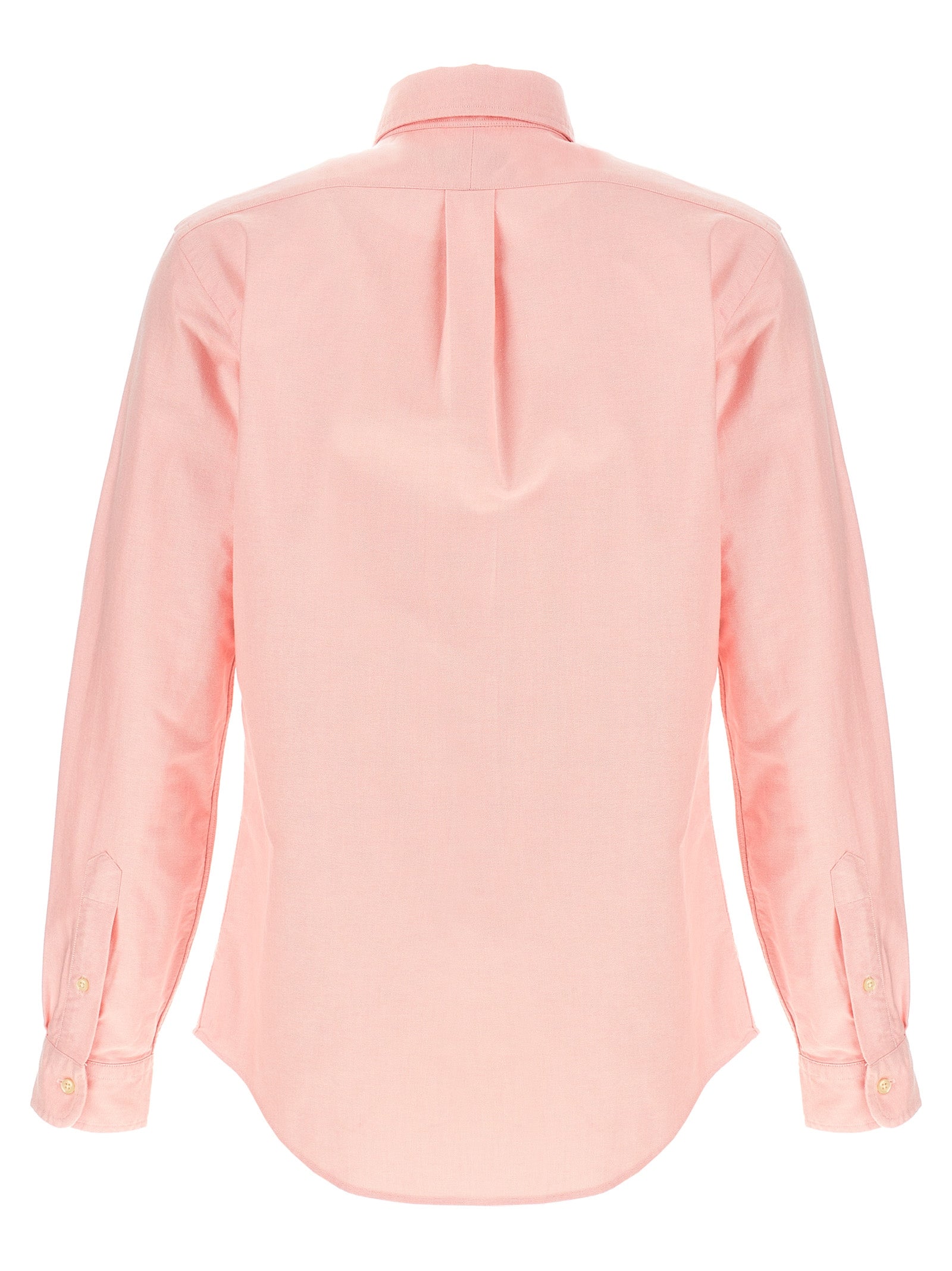Shirt by Polo Ralph Lauren for men in cotton multicolor, pink & signature features an architectural silhouette with a refined and elegant for a architectural look.