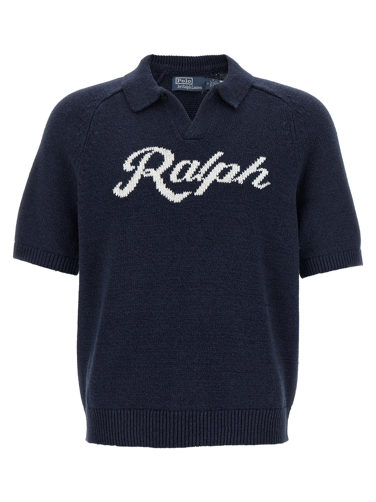 Polo Ralph Lauren Men's V Neck Linen & Cotton Cardigan - Blue