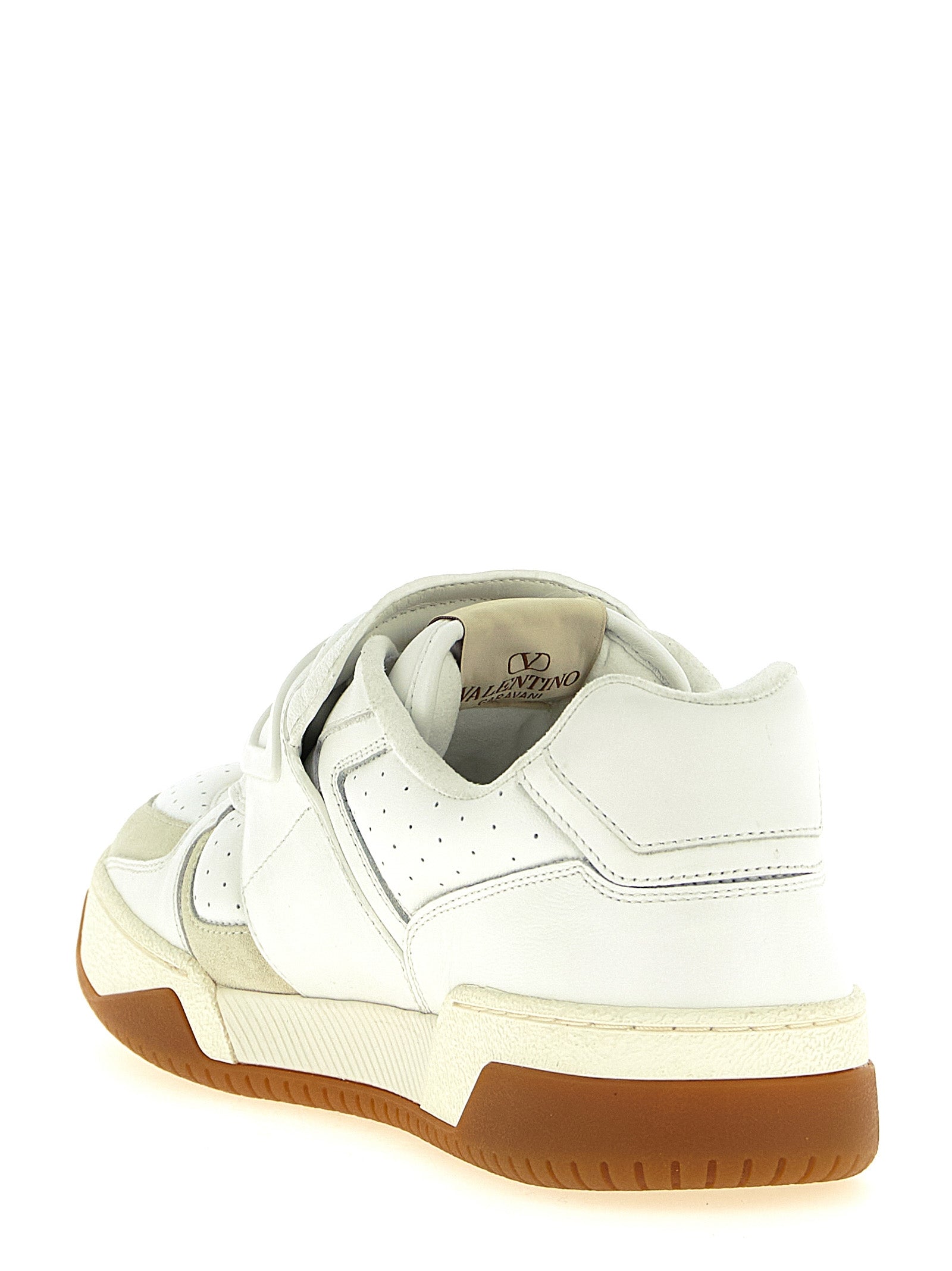 Athletic Sneakers by Valentino Garavani for men in suede calf leather white & signature features an timeless silhouette from the V Logo Men's Athletic Suede Calf Leather Sneakers collection, showcasing a timeless athletic style for a timeless look.