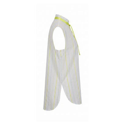 Malo White Cotton Women Shirt