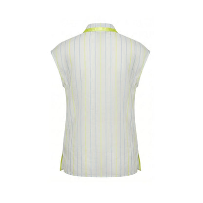 Malo White Cotton Women Shirt