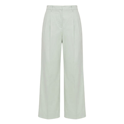 Malo Green Cotton Women Pants