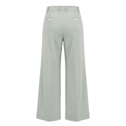 Malo Green Cotton Women Pants