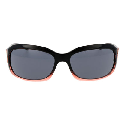 This Sunglasses by Ted Baker for women in tr90 & acetate black presents a sumptuous silhouette, showcasing a sumptuous rectangle full-rim frame design in black coloured frame and high-performance non-polarized category-3-dark-tint lens.