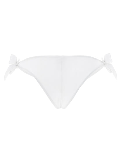 Swim Briefs by Brunello Cucinelli for women in stretch polyamide white features a sleek silhouette from the Women's Stretch Polyamide Swim Briefs collection, showcasing a sleek cut designed for a sleek fit.
