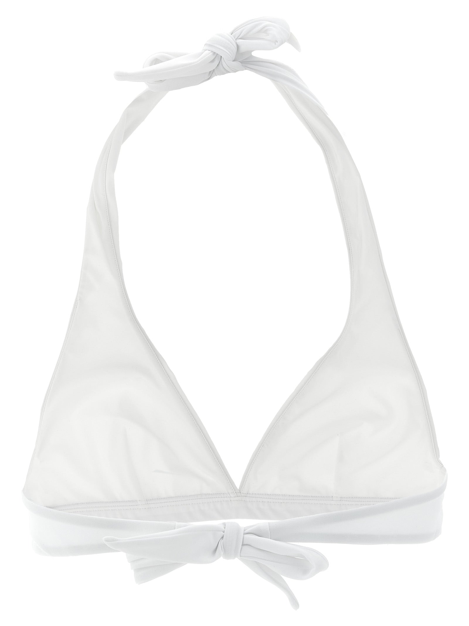 Swimwear Top by Brunello Cucinelli for women in stretch polyamide white features an magnificent design, beautifully defining the look of Monile Women's Stretch Polyamide Swimwear Top.