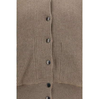 Bomber Jacket by Brunello Cucinelli for women in cashmere & capra leather beige features a dramatic silhouette, showcasing a sophisticated and distinctive pockets & insulated for a dramatic aesthetic.