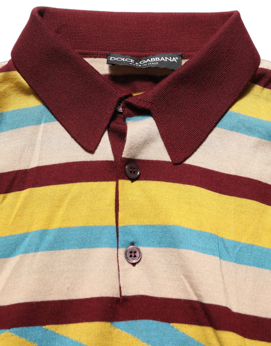 Sweatshirt by Dolce & Gabbana for men in cashmere silk multicolor & print showcases a slouchy chic silhouette, artfully detailed with a slouchy chic and long-sleeve for a slouchy chic finish.