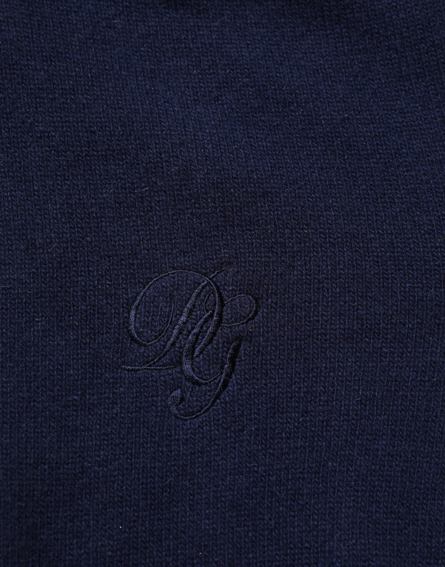Dolce & Gabbana Blue Wool Knit Turtleneck Pullover Sweater