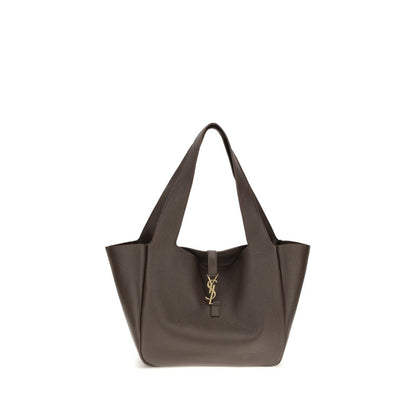 Shoulder Flap Bag by Saint Laurent for women in polyurethane bos taurus calf & deerskin leather brown features a distinguished silhouette, showcasing a secure flap and distinguished single-compartment with versatile shoulder-strap for a distinguished finish.