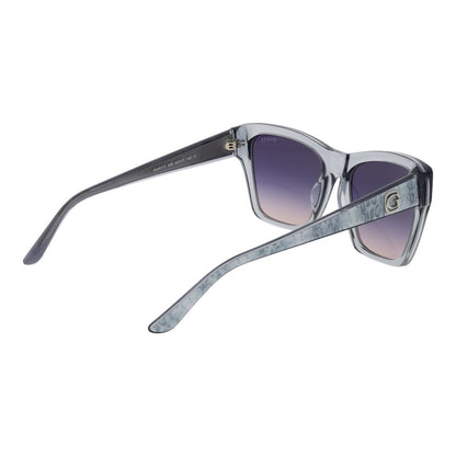 Guess Square Gradient Dark-Tint Acetate Sunglasses - Grey