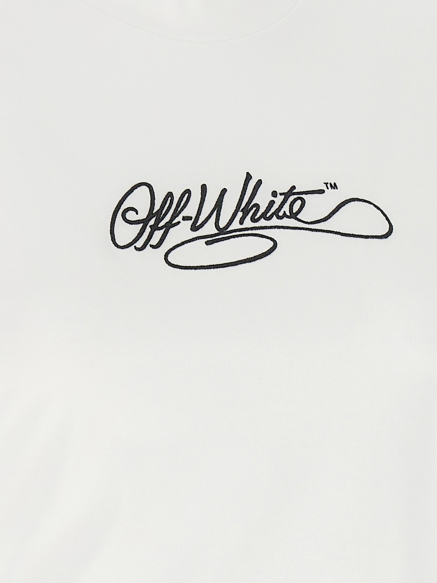 T-Shirt by Off-White for women in cotton white showcases a chic silhouette, artfully detailed with a chic and for a chic finish.