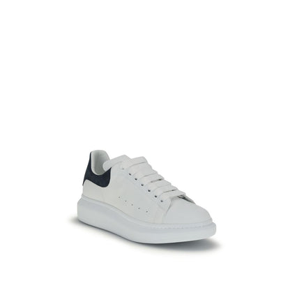 Sneakers by Alexander McQueen for men in calfskin leather white & signature features an fashionable silhouette, showcasing the premium Men's Chunky Calfskin Leather Sneakers in a fashionable chunky style that offers a fashionable finish for refined style.