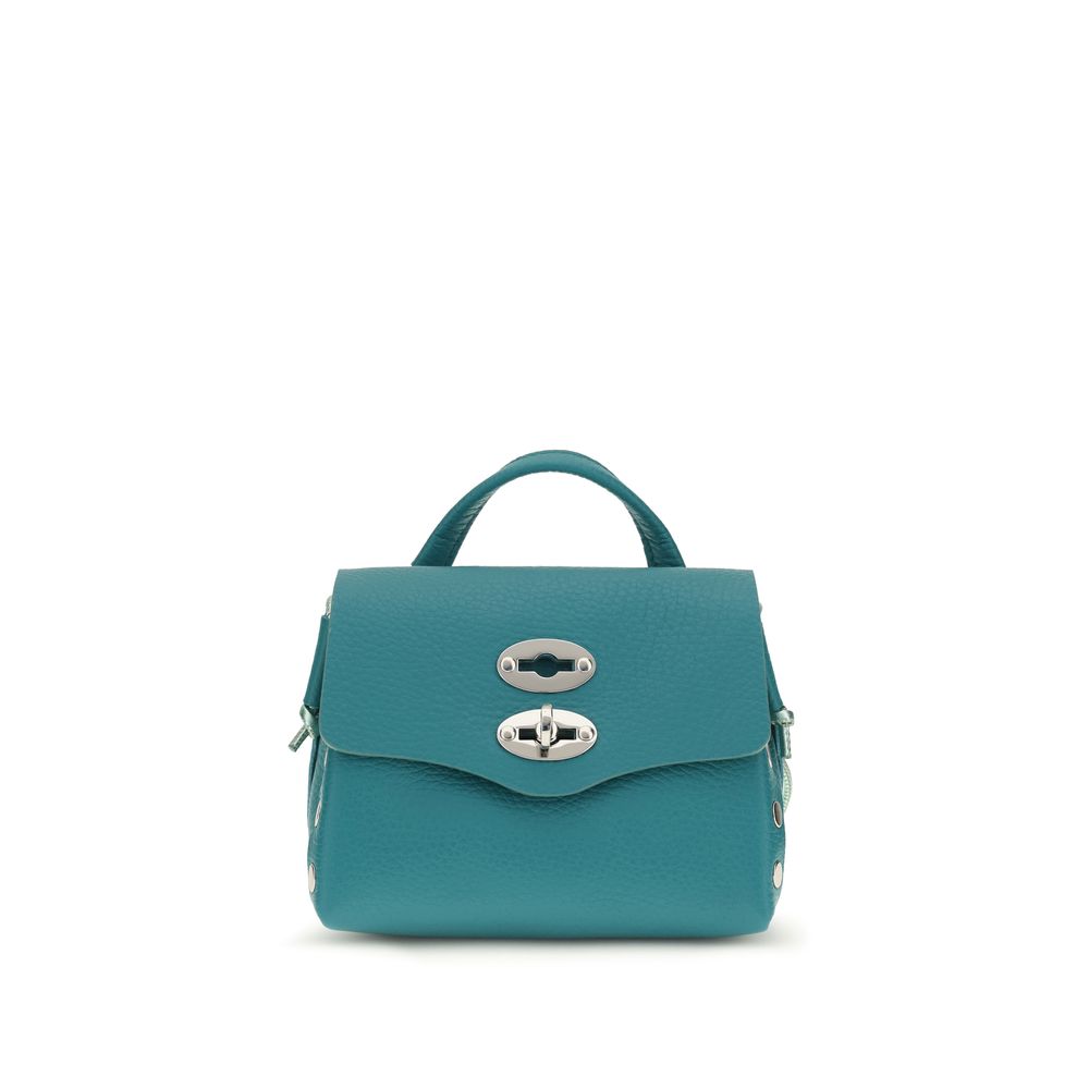 2-in-1 Shoulder & Crossbody Bag by Zanellato for women in bos taurus calf leather bicolour features a effortless chic silhouette with a secure hook, ample built-in-compartments, and versatile crossbody-strap, shoulder-strap, handle & adjustable-strap for a effortless chic finish.